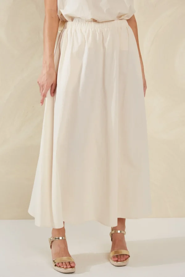 Haven Adelfia Maxi Skirt - Cannoli Clearance