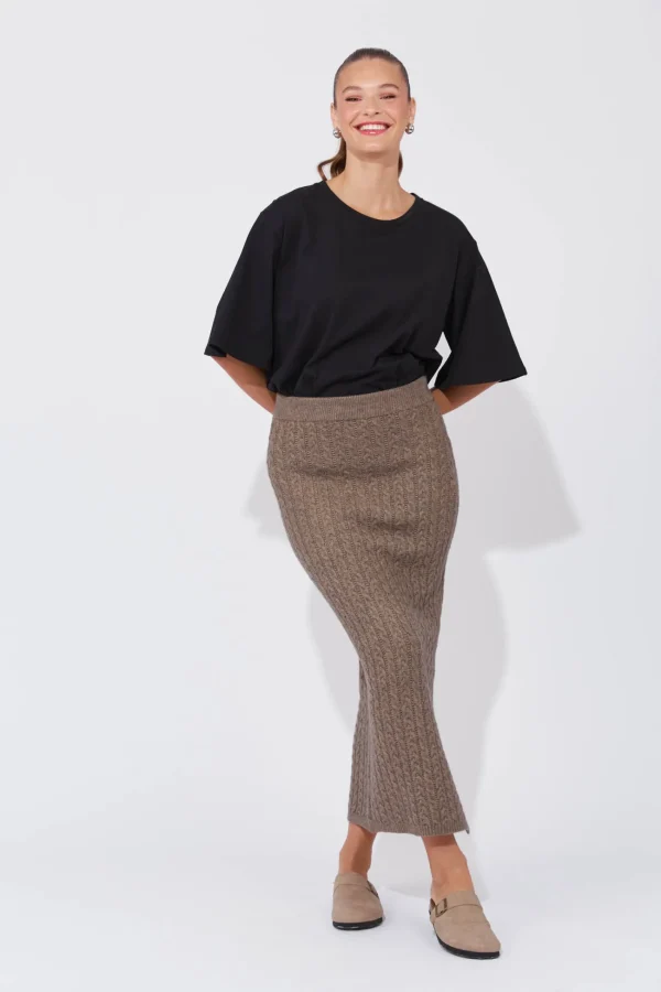Haven Cadiz Knit Skirt - Marle Discount