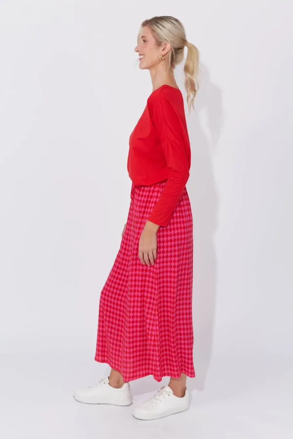 Haven Casablanca Skirt - Chilli/Pink Online