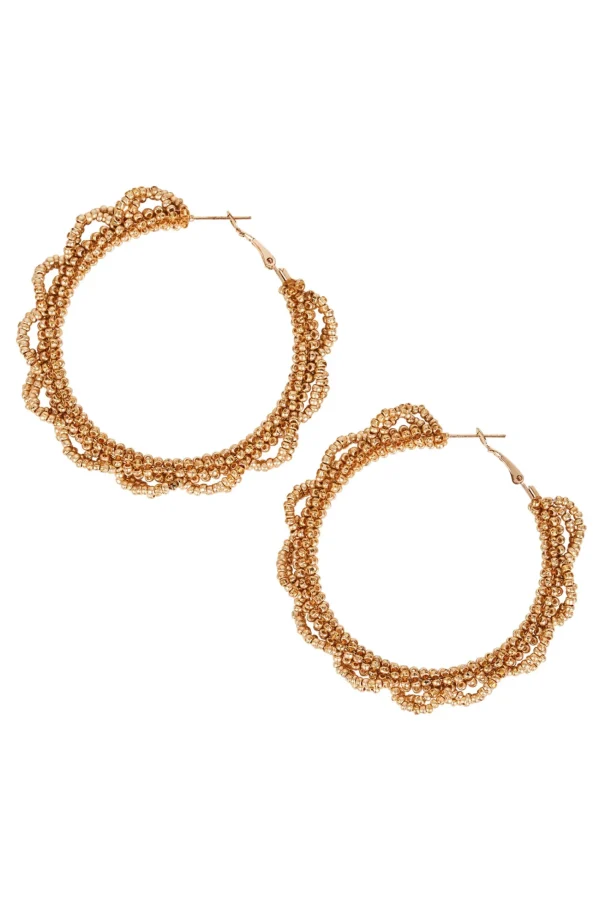 Haven Cayman Hoop Earring - Gold Outlet