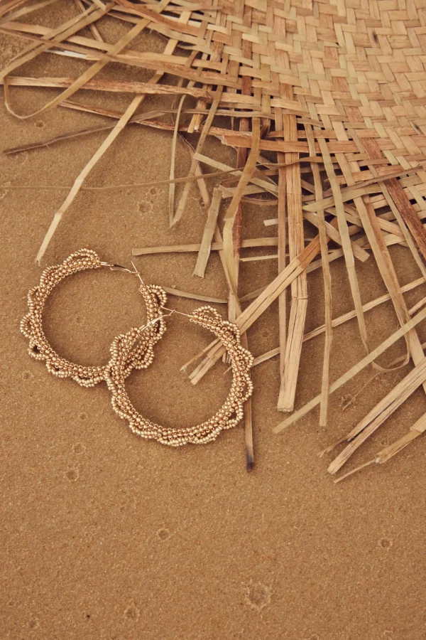 Haven Cayman Hoop Earring - Gold Outlet