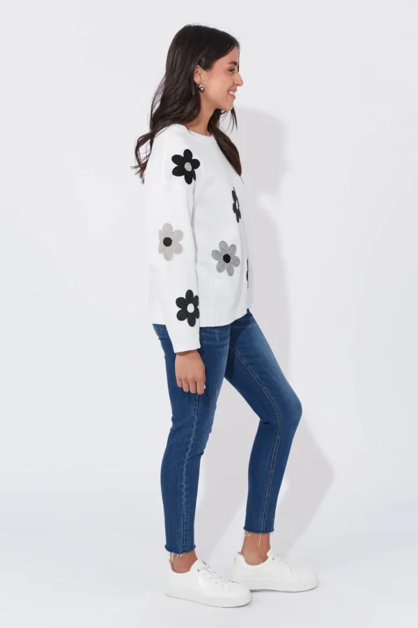 Haven Delphi Jumper - White/Kohl Sale