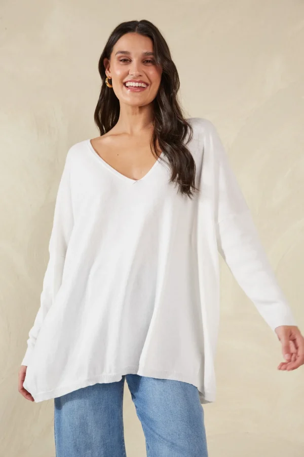 Haven Florence Knit - Bianco Online