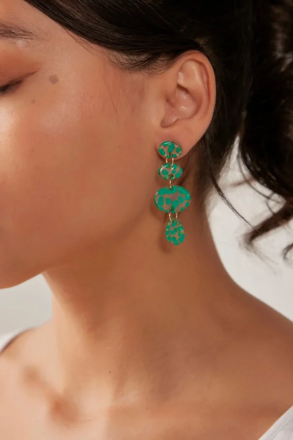 Haven Isola Earring - Verde Discount