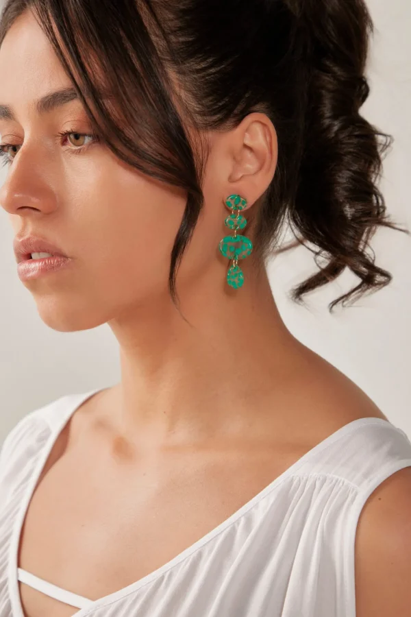 Haven Isola Earring - Verde Discount