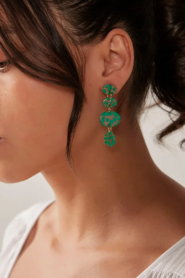 Haven Isola Earring - Verde Discount