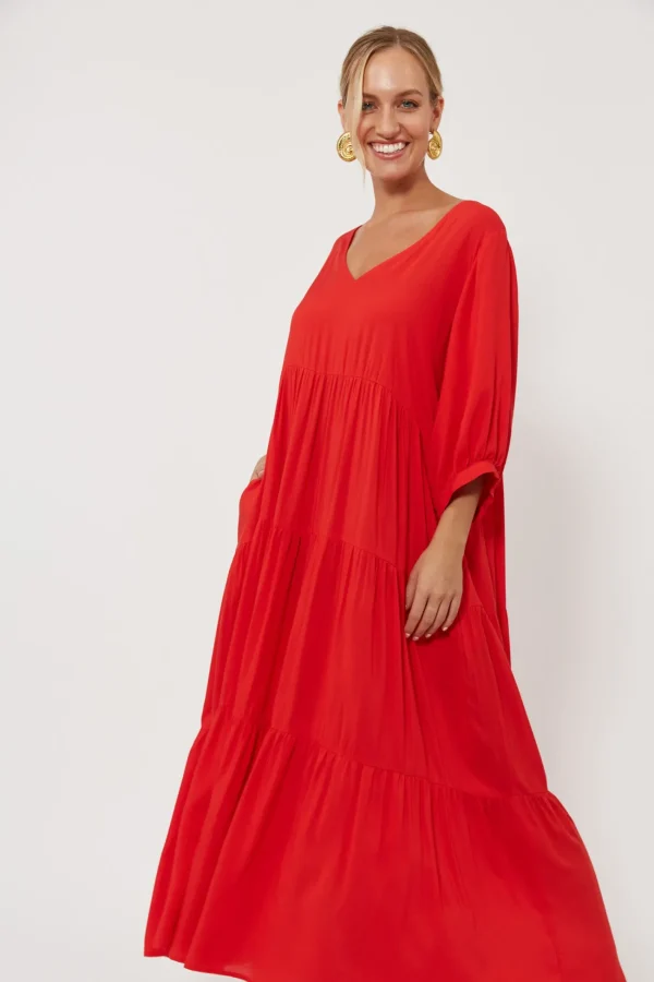 Haven Isola Tiered Maxi Dress - Negroni Sale