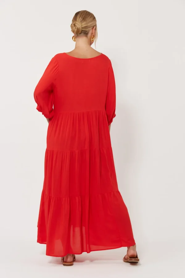 Haven Isola Tiered Maxi Dress - Negroni Sale