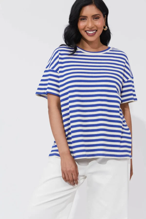 Haven La Paz Tshirt - Cobalt Sale