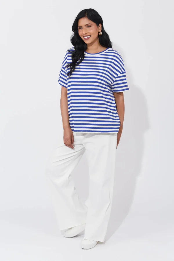 Haven La Paz Tshirt - Cobalt Sale
