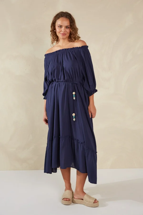Haven Lipari Dress - Riviera Hot