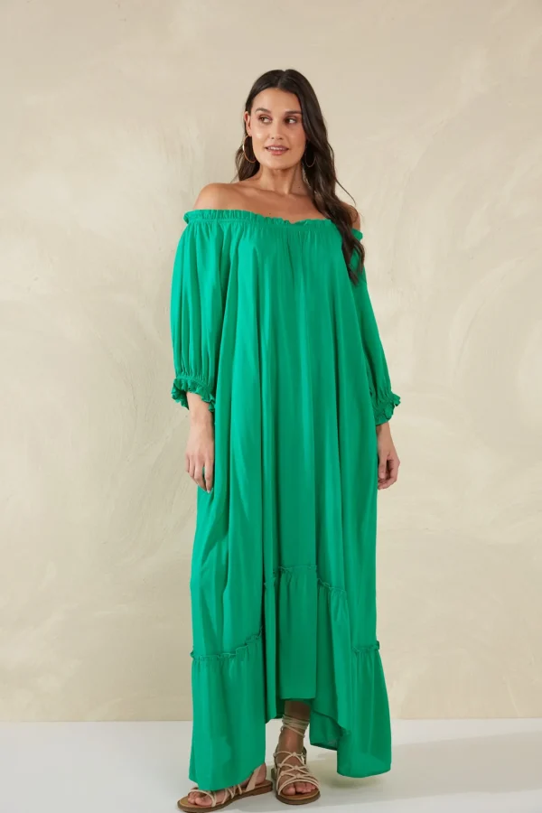 Haven Lipari Dress - Verde Sale