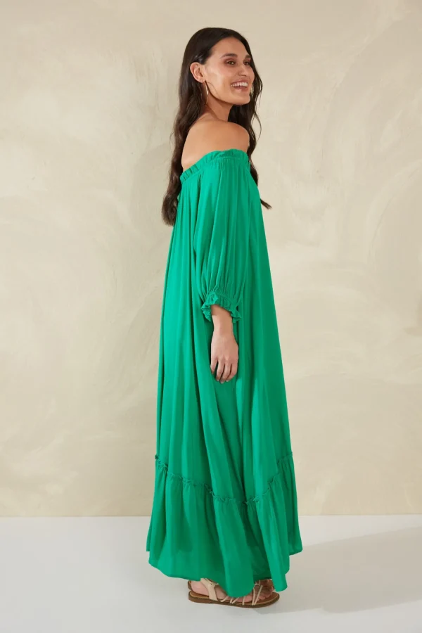 Haven Lipari Dress - Verde Sale