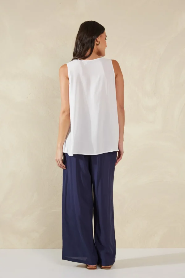 Haven Lipari Tank - Bianco Fashion