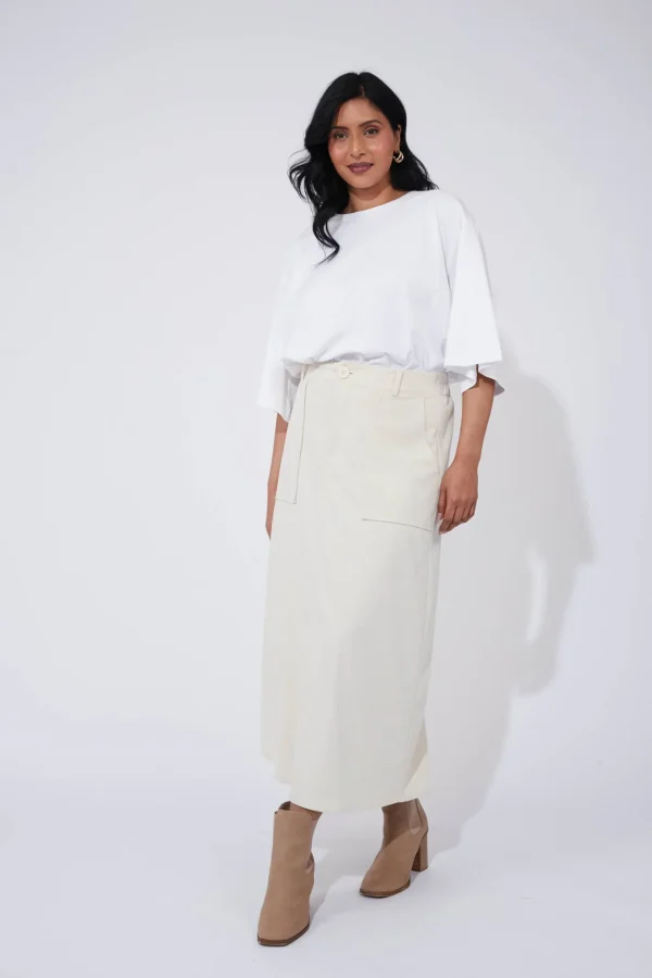 Haven Nashville Skirt - Sand Hot