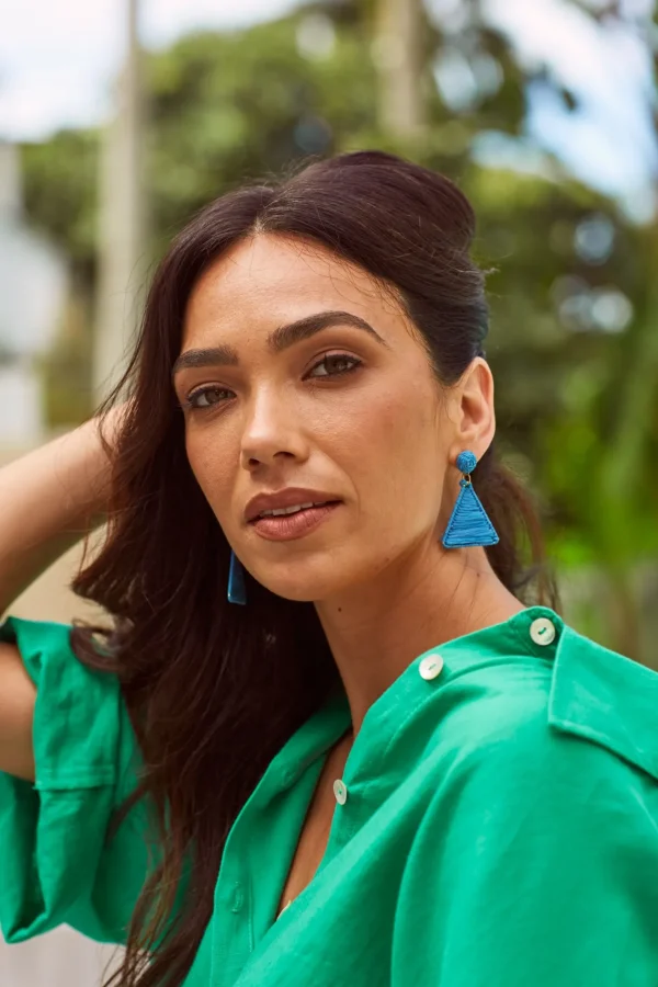 Haven Oahu Earring - Cobalt Clearance