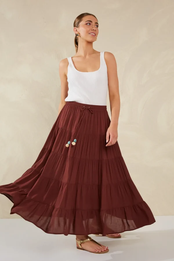 Haven Palermo Skirt - Espresso New