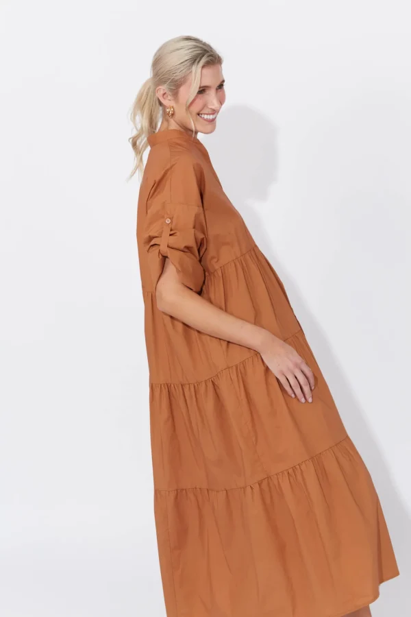 Haven Phoenix Tiered Dress - Dune Sale