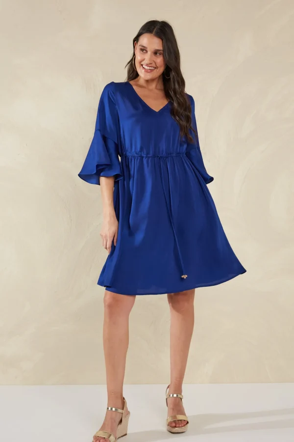 Haven Portofino Tie Dress - Lago New