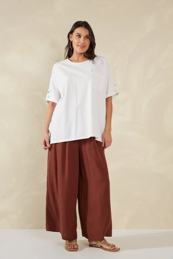 Haven Ravello Tshirt - Bianco Discount
