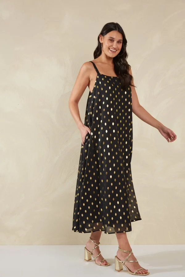 Haven Sanremo Tank Dress - Domino Best