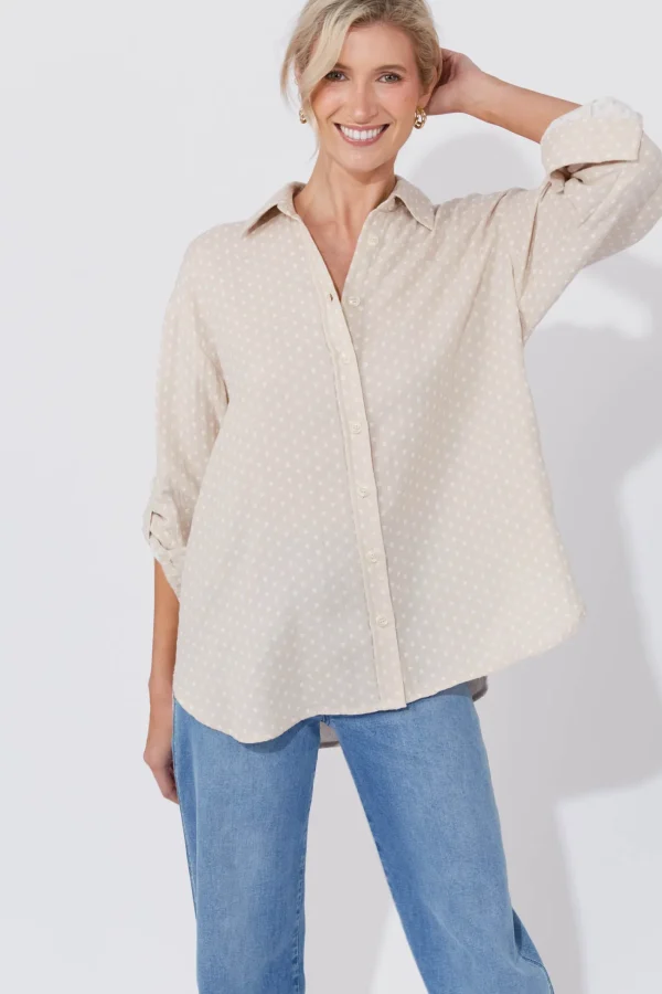 Haven Vanuatu Shirt - Sand Clearance
