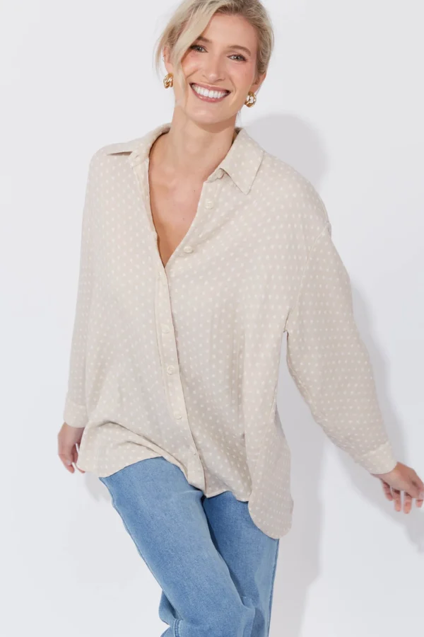 Haven Vanuatu Shirt - Sand Clearance
